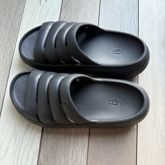 UGG Black Sport Slide Sandals - Picture 4 of 8
